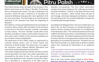 Full insight into Pitru Paksh